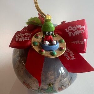 Vintage Matrix 1995 Looney Tunes Warner Bros Christmas Ornament Ball Cartoon